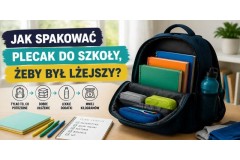 Jak spakować plecak do szkoły, żeby był lżejszy?