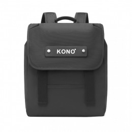 Czarny Plecak Vintage Szkolny do Liceum Wodoodporny Cougar - 2 Czarny Plecak Vintage Szkolny do Liceum Wodoodporny Cougar - 2