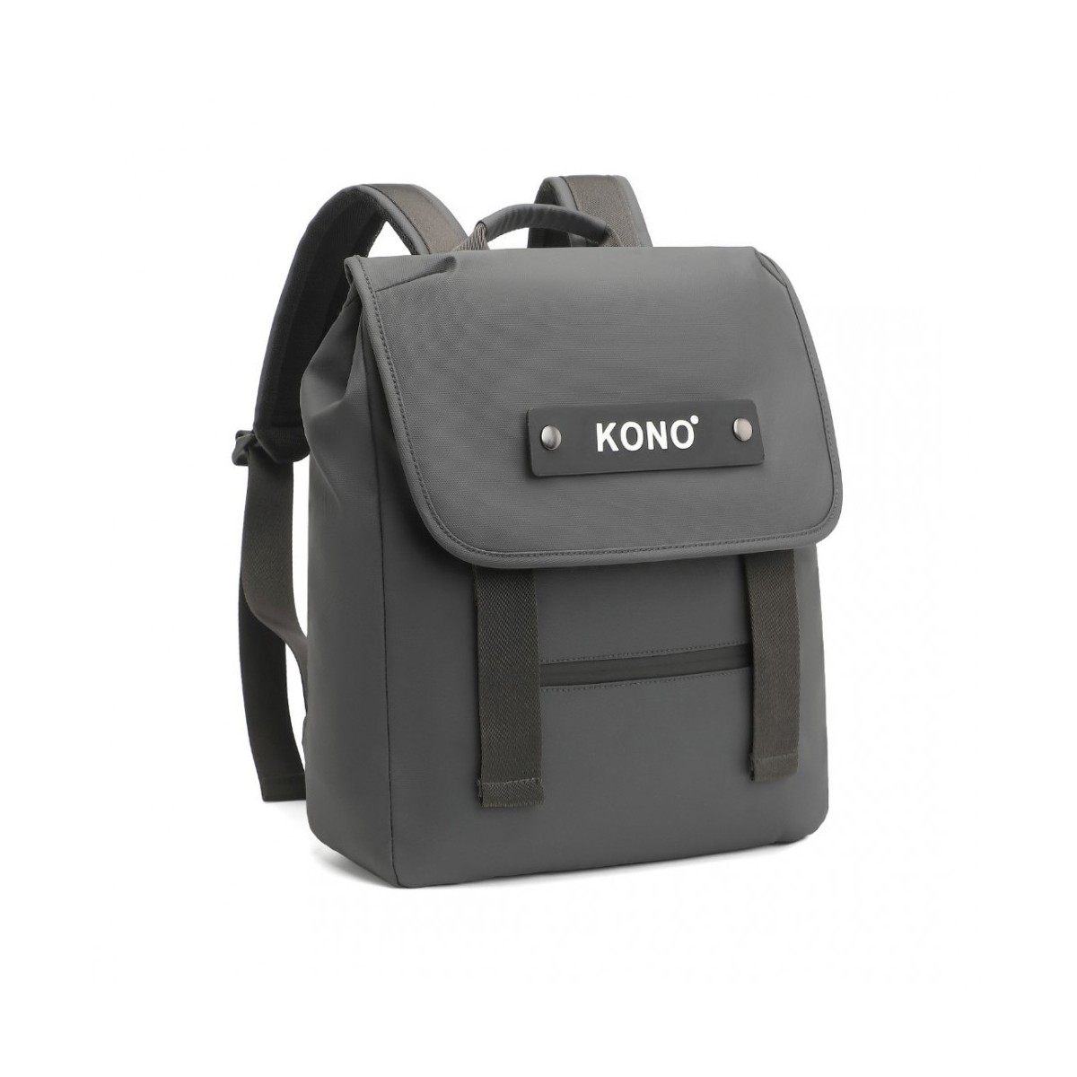 Szary Plecak Szkolny Vintage do Liceum Wodoodporny Cougar Szary Plecak Szkolny Vintage do Liceum Wodoodporny Cougar