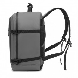 Wodoodporny Szary Plecak do Samolotu 40x20x25 Bagaż 20L Expander W2 - 3