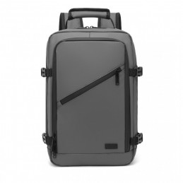 Wodoodporny Szary Plecak do Samolotu 40x20x25 Bagaż 20L Expander W2 - 5