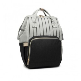 Szaro Czarny Plecak dla Mamy Diaper KN62 - 2