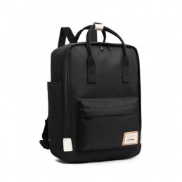 Czarny plecak vintage damski KN01 - 1