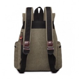 Plecak RETRO damski hipster Zielony KN31 - 2