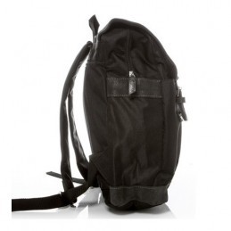 Czarny plecak skórzany na laptopa 14" BV29 - 6