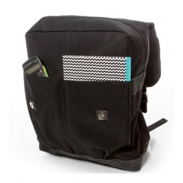 Czarny plecak skórzany na laptopa 14" BV29 - 7