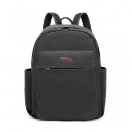 Plecak Miejski Damski Canvas Czarny Bossi - 3