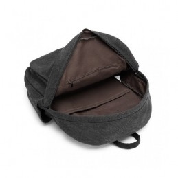 Plecak Miejski Damski Canvas Czarny Bossi - 5