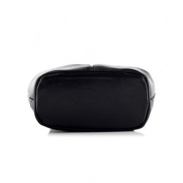 Czarny Plecak Skórzany Lakier Telimene RL25 - 10