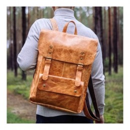 Skórzany Plecak Na Laptopa Outlander BM91 - 2