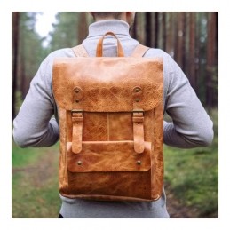 Skórzany Plecak Na Laptopa Outlander BM91 - 9