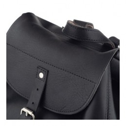 Czarny plecak skórzany vintage BR81 - 9