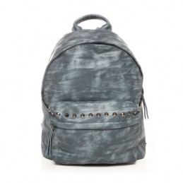 Plecak z ćwiekami eko skóra niebieski 20GZ - 1