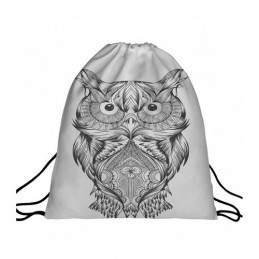 Worek plecak z nadrukiem Owl A4 - 1