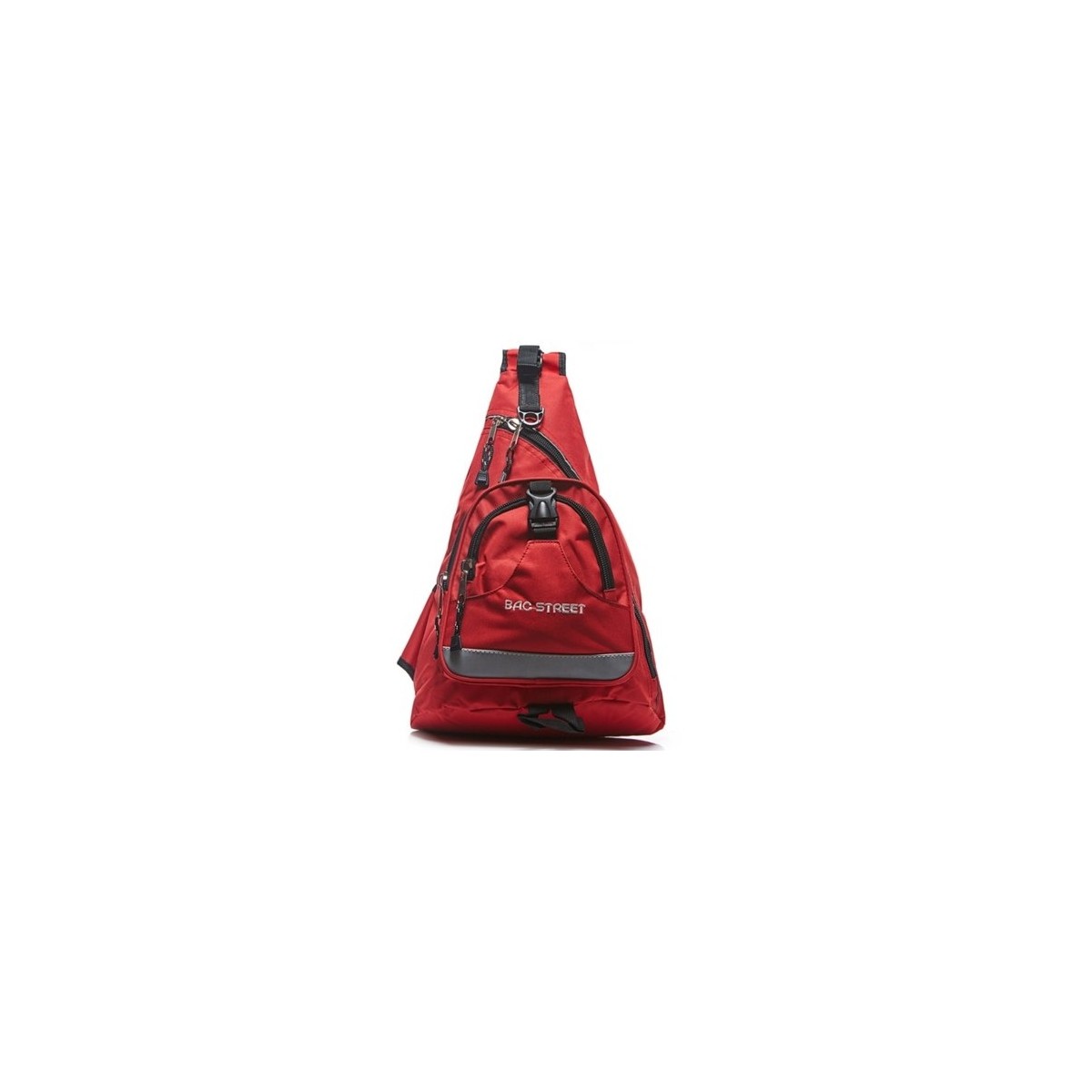 Plecak jednoramienny sportowy czerwony 95BS - 1