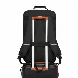 Duży Czarny Plecak LOT Ryanair WizzAir 55x40x20 40L Expander 3.0 - 2